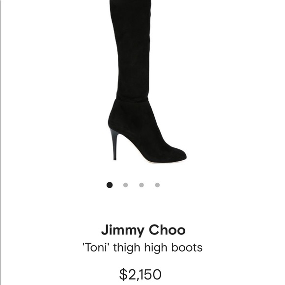 Jimmy Choo Thigh High boots - Picture 2 of 6